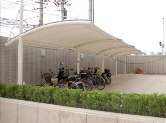 吉安市膜结构车棚膜结构建造 - 方案